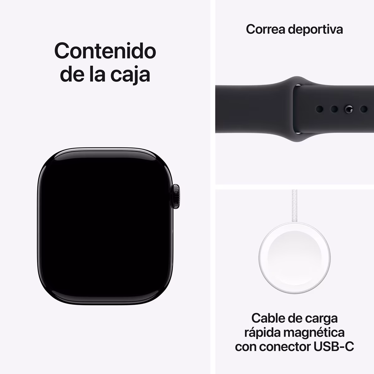 Apple Watch Series 11 GPS 42 mm negro azabache